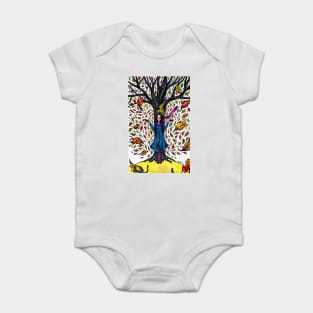 'AUTUMN WITCHERY' Baby Bodysuit